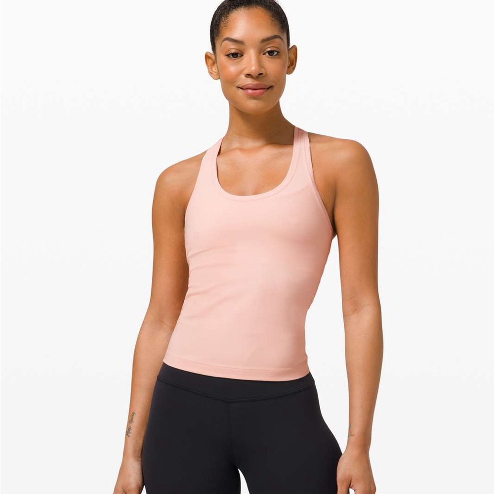 Pink Racerback Tank Top - Picture 3 of 6